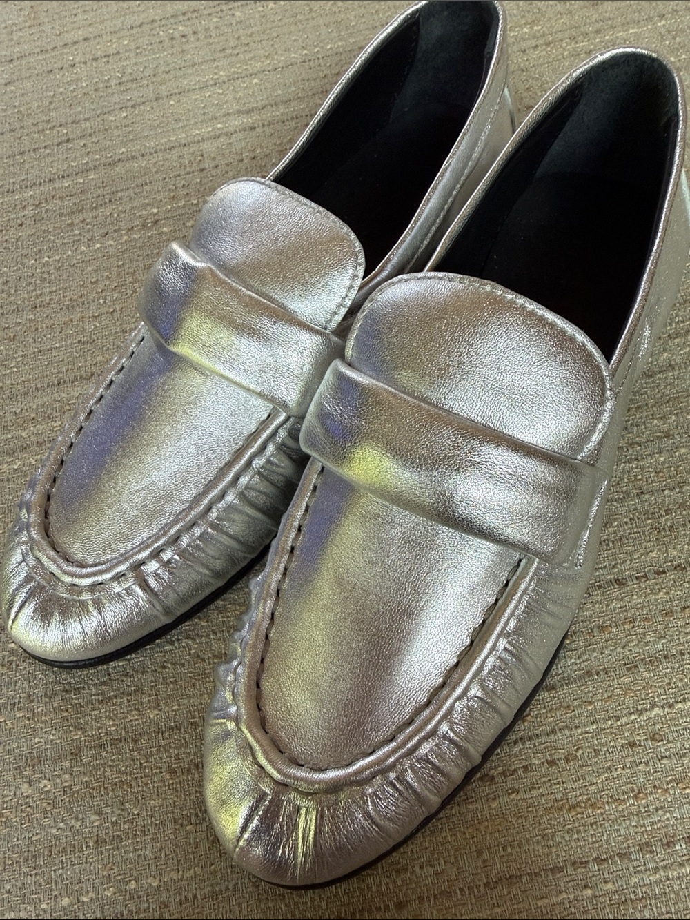 M. Gemi Wm. Leather Loafers - 36